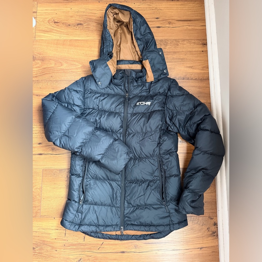 ECHT Women's Dark Gray Puffer Jacket